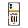 プレミアムスクエアケース with MagSafe［ 読売ジャイアンツ - #011 TOMISHIGE - ホーム ］