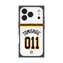 プレミアムスクエアケース with MagSafe［ 読売ジャイアンツ - #011 TOMISHIGE - ホーム ］