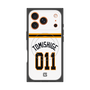 プレミアムスクエアケース with MagSafe［ 読売ジャイアンツ - #011 TOMISHIGE - ホーム ］