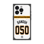 プレミアムスクエアケース with MagSafe［ 読売ジャイアンツ - #050 BANDOH - ホーム ］