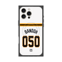 プレミアムスクエアケース with MagSafe［ 読売ジャイアンツ - #050 BANDOH - ホーム ］