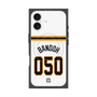 プレミアムスクエアケース with MagSafe［ 読売ジャイアンツ - #050 BANDOH - ホーム ］