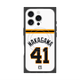 プレミアムスクエアケース with MagSafe［ 読売ジャイアンツ - #41 NAKAGAWA - ホーム ］