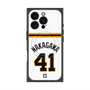 プレミアムスクエアケース with MagSafe［ 読売ジャイアンツ - #41 NAKAGAWA - ホーム ］