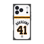 プレミアムスクエアケース with MagSafe［ 読売ジャイアンツ - #41 NAKAGAWA - ホーム ］