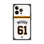 プレミアムスクエアケース with MagSafe［ 読売ジャイアンツ - #61 MASUDA - ホーム ］