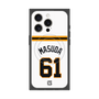 プレミアムスクエアケース with MagSafe［ 読売ジャイアンツ - #61 MASUDA - ホーム ］