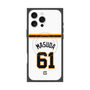 プレミアムスクエアケース with MagSafe［ 読売ジャイアンツ - #61 MASUDA - ホーム ］
