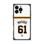 プレミアムスクエアケース with MagSafe［ 読売ジャイアンツ - #61 MASUDA - ホーム ］