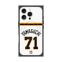 プレミアムスクエアケース with MagSafe［ 読売ジャイアンツ - #71 YAMAGUCHI - ホーム ］