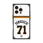 プレミアムスクエアケース with MagSafe［ 読売ジャイアンツ - #71 YAMAGUCHI - ホーム ］