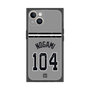 プレミアムスクエアケース with MagSafe［ 読売ジャイアンツ - #104 NOGAMI - ビジター ］