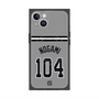 プレミアムスクエアケース with MagSafe［ 読売ジャイアンツ - #104 NOGAMI - ビジター ］
