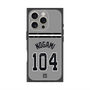プレミアムスクエアケース with MagSafe［ 読売ジャイアンツ - #104 NOGAMI - ビジター ］