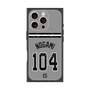 プレミアムスクエアケース with MagSafe［ 読売ジャイアンツ - #104 NOGAMI - ビジター ］