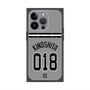プレミアムスクエアケース with MagSafe［ 読売ジャイアンツ - #018 KINOSHITA - ビジター ］