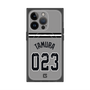 プレミアムスクエアケース with MagSafe［ 読売ジャイアンツ - #023 TAMURA - ビジター ］
