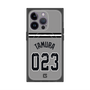 プレミアムスクエアケース with MagSafe［ 読売ジャイアンツ - #023 TAMURA - ビジター ］