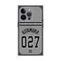 プレミアムスクエアケース with MagSafe［ 読売ジャイアンツ - #027 KITAMURA - ビジター ］
