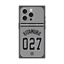 プレミアムスクエアケース with MagSafe［ 読売ジャイアンツ - #027 KITAMURA - ビジター ］