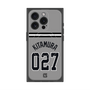 プレミアムスクエアケース with MagSafe［ 読売ジャイアンツ - #027 KITAMURA - ビジター ］