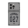 プレミアムスクエアケース with MagSafe［ 読売ジャイアンツ - #027 KITAMURA - ビジター ］