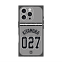 プレミアムスクエアケース with MagSafe［ 読売ジャイアンツ - #027 KITAMURA - ビジター ］