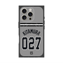 プレミアムスクエアケース with MagSafe［ 読売ジャイアンツ - #027 KITAMURA - ビジター ］