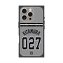 プレミアムスクエアケース with MagSafe［ 読売ジャイアンツ - #027 KITAMURA - ビジター ］