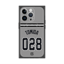 プレミアムスクエアケース with MagSafe［ 読売ジャイアンツ - #028 TOMIDA - ビジター ］