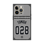 プレミアムスクエアケース with MagSafe［ 読売ジャイアンツ - #028 TOMIDA - ビジター ］