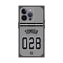 プレミアムスクエアケース with MagSafe［ 読売ジャイアンツ - #028 TOMIDA - ビジター ］