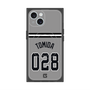プレミアムスクエアケース with MagSafe［ 読売ジャイアンツ - #028 TOMIDA - ビジター ］