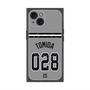 プレミアムスクエアケース with MagSafe［ 読売ジャイアンツ - #028 TOMIDA - ビジター ］