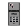 プレミアムスクエアケース with MagSafe［ 読売ジャイアンツ - #028 TOMIDA - ビジター ］
