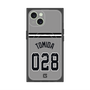 プレミアムスクエアケース with MagSafe［ 読売ジャイアンツ - #028 TOMIDA - ビジター ］