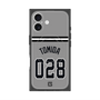 プレミアムスクエアケース with MagSafe［ 読売ジャイアンツ - #028 TOMIDA - ビジター ］