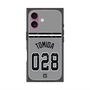 プレミアムスクエアケース with MagSafe［ 読売ジャイアンツ - #028 TOMIDA - ビジター ］