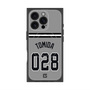 プレミアムスクエアケース with MagSafe［ 読売ジャイアンツ - #028 TOMIDA - ビジター ］