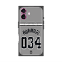 プレミアムスクエアケース with MagSafe［ 読売ジャイアンツ - #034 MORIMOTO - ビジター ］