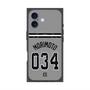 プレミアムスクエアケース with MagSafe［ 読売ジャイアンツ - #034 MORIMOTO - ビジター ］