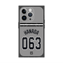プレミアムスクエアケース with MagSafe［ 読売ジャイアンツ - #063 HANADA - ビジター ］