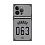 プレミアムスクエアケース with MagSafe［ 読売ジャイアンツ - #063 HANADA - ビジター ］