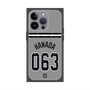 プレミアムスクエアケース with MagSafe［ 読売ジャイアンツ - #063 HANADA - ビジター ］