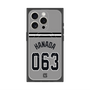プレミアムスクエアケース with MagSafe［ 読売ジャイアンツ - #063 HANADA - ビジター ］