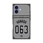 プレミアムスクエアケース with MagSafe［ 読売ジャイアンツ - #063 HANADA - ビジター ］