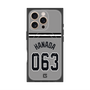 プレミアムスクエアケース with MagSafe［ 読売ジャイアンツ - #063 HANADA - ビジター ］