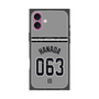 プレミアムスクエアケース with MagSafe［ 読売ジャイアンツ - #063 HANADA - ビジター ］