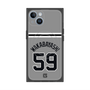 プレミアムスクエアケース with MagSafe［ 読売ジャイアンツ - #59 WAKABAYASHI - ビジター ］