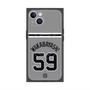 プレミアムスクエアケース with MagSafe［ 読売ジャイアンツ - #59 WAKABAYASHI - ビジター ］